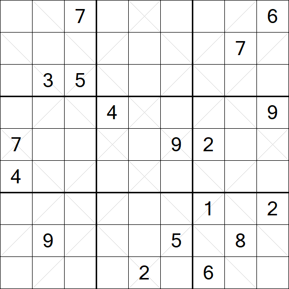 Argyle Sudoku - Difficile