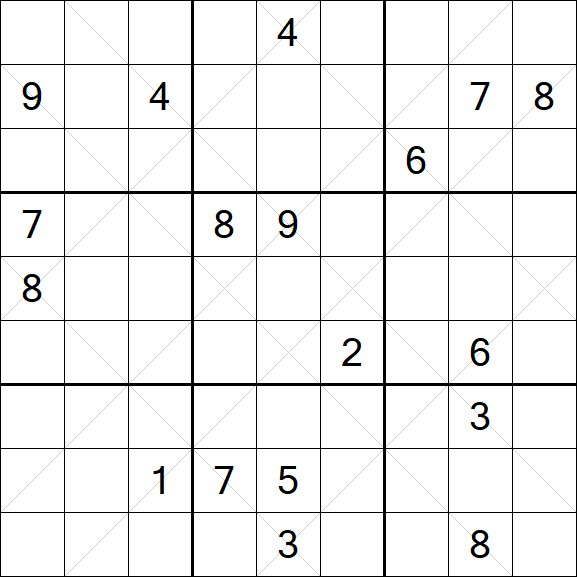Argyle Sudoku - Hard