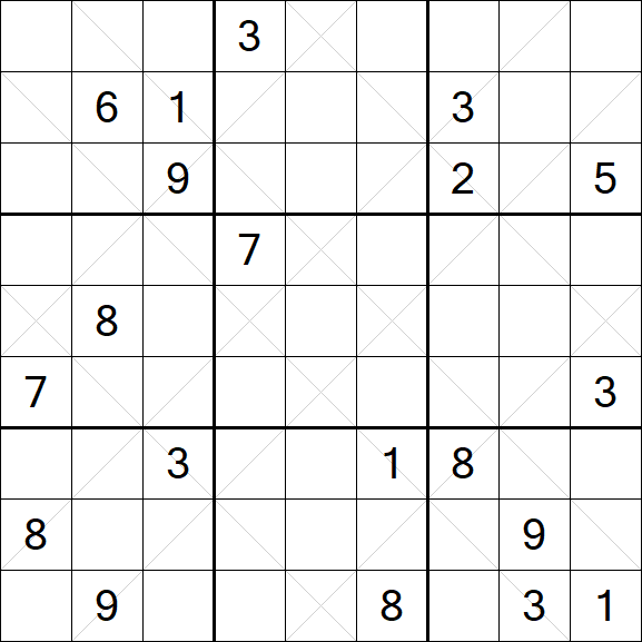 Argyle Sudoku - Difficile
