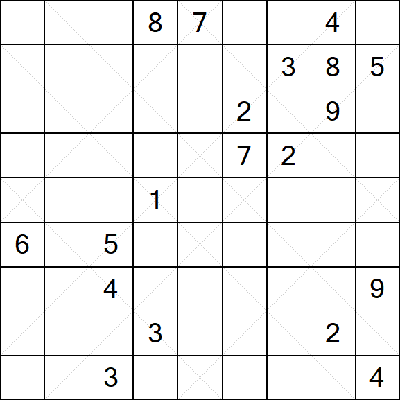 Argyle Sudoku - Difficile