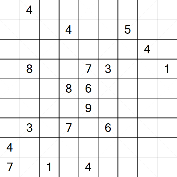 Argyle Sudoku - Difficile