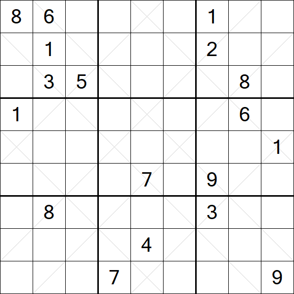 Argyle Sudoku - Schwierig