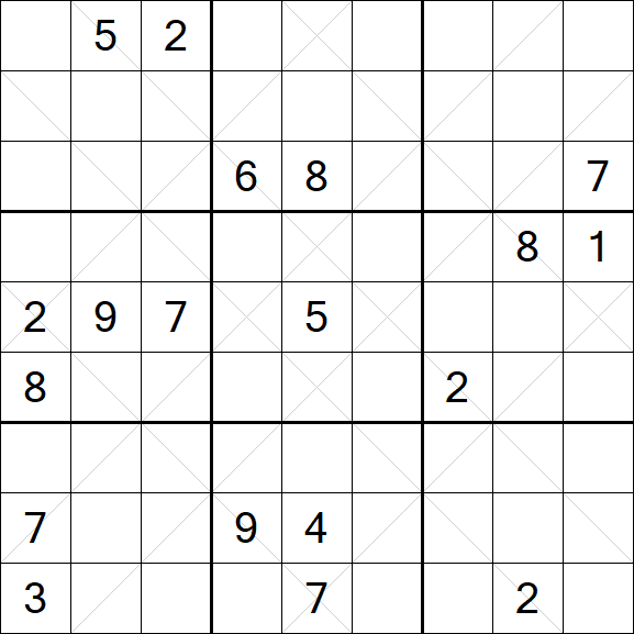 Argyle Sudoku - Difficile