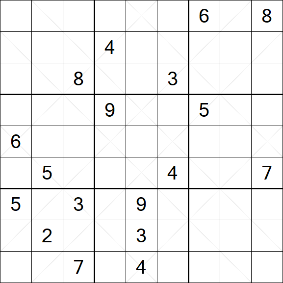 Argyle Sudoku - Difficile