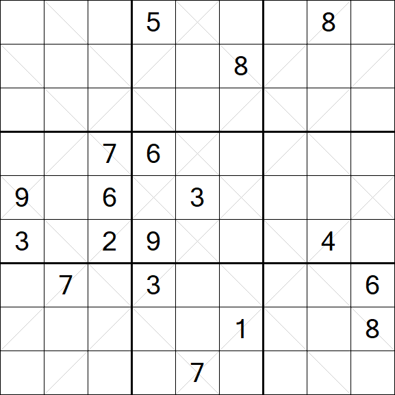 Argyle Sudoku - Difficile