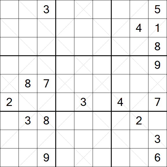 Argyle Sudoku - Difficile