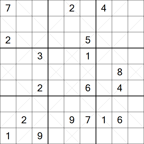 Argyle Sudoku - Difficile