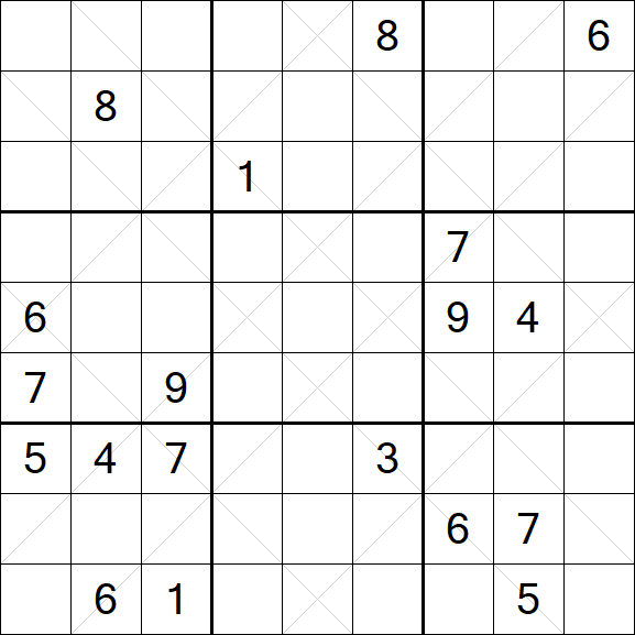 Argyle Sudoku - Difficile