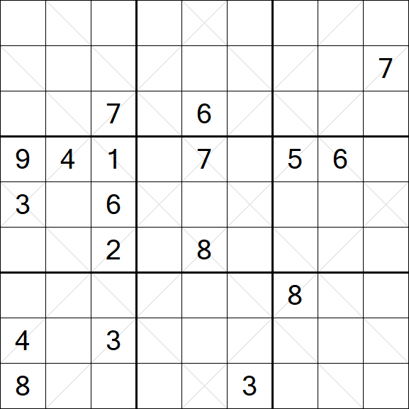 Argyle Sudoku - Hard