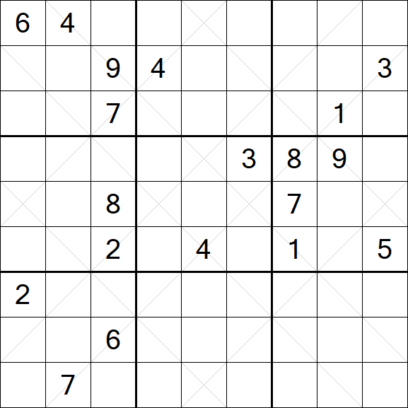 Argyle Sudoku - Difficile