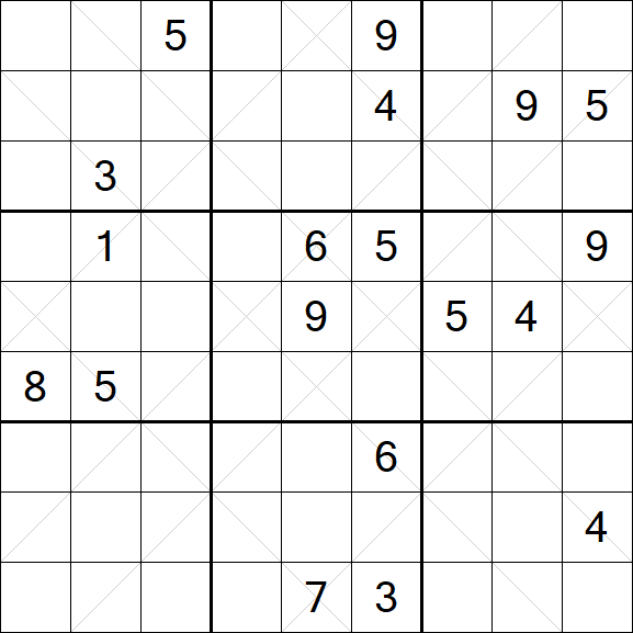 Argyle Sudoku - Difficile