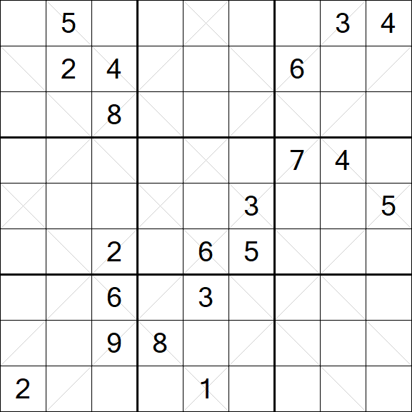 Argyle Sudoku - Difficile