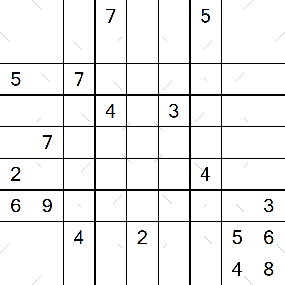 Argyle Sudoku - Difficile