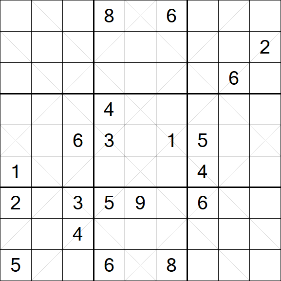 Argyle Sudoku - Difficile