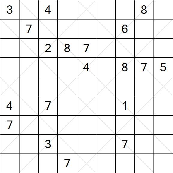 Argyle Sudoku - Hard