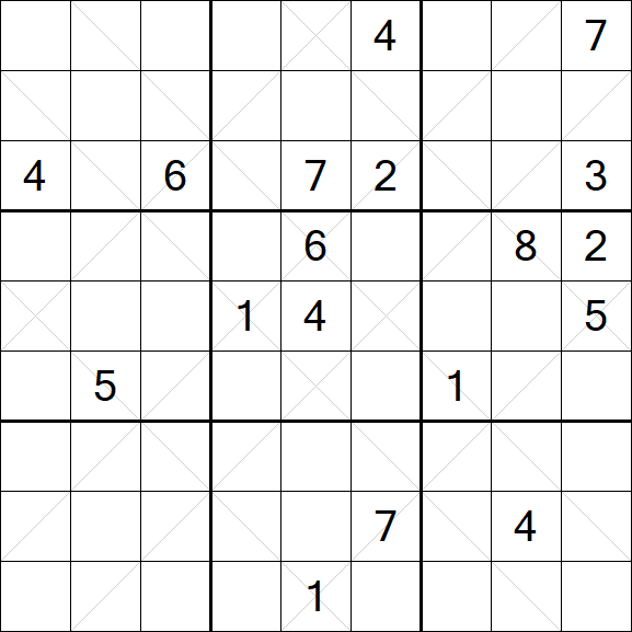 Argyle Sudoku - Difficile