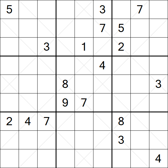 Argyle Sudoku - Difficile