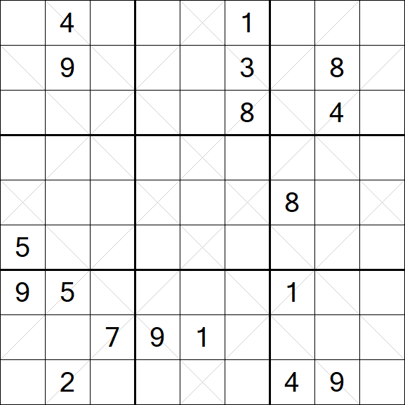 Argyle Sudoku - Difficile