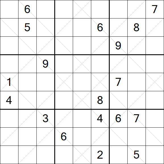 Argyle Sudoku - Difficile