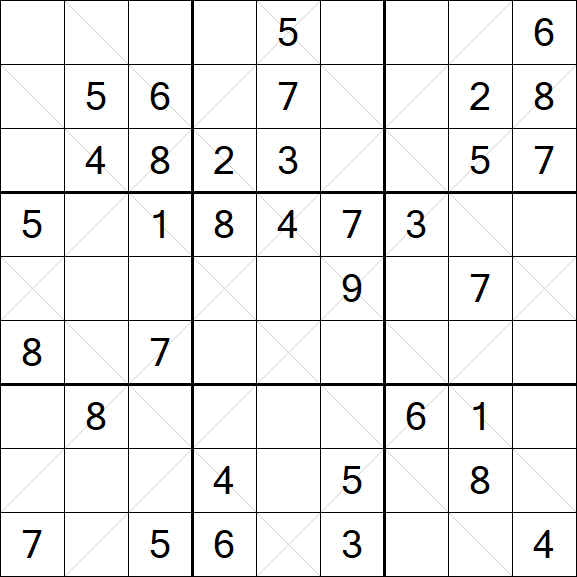Argyle Sudoku - Medium