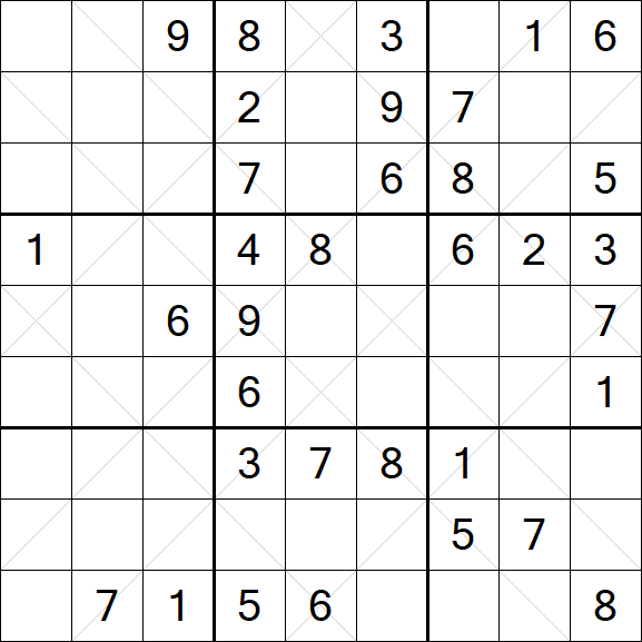 Argyle Sudoku - Medium