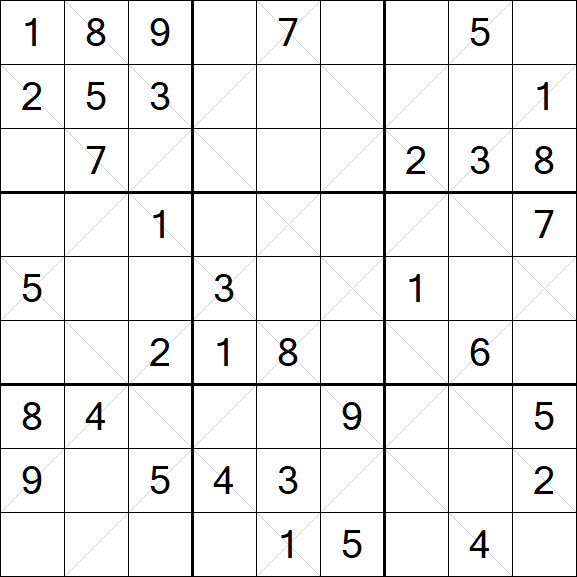 Argyle Sudoku - Medium