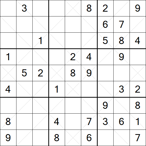 Argyle Sudoku - Medio