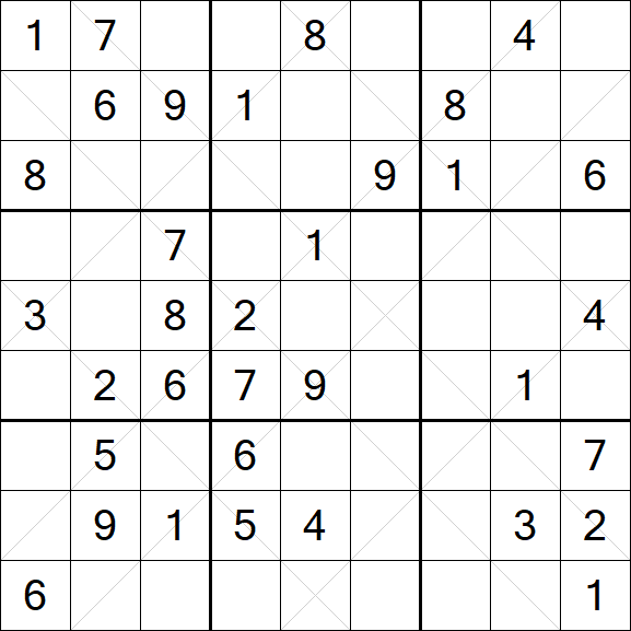 Argyle Sudoku - Medio