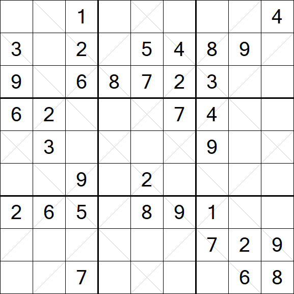 Argyle Sudoku - Moyen