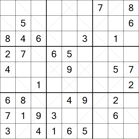 Argyle Sudoku - Medium