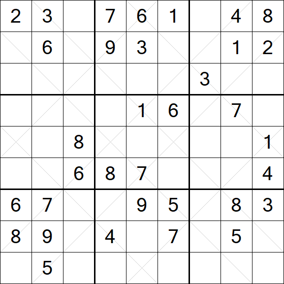Argyle Sudoku - Medium