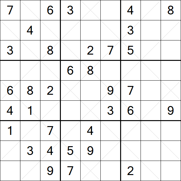 Argyle Sudoku - Medium