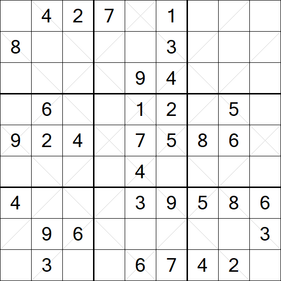 Argyle Sudoku - Medium