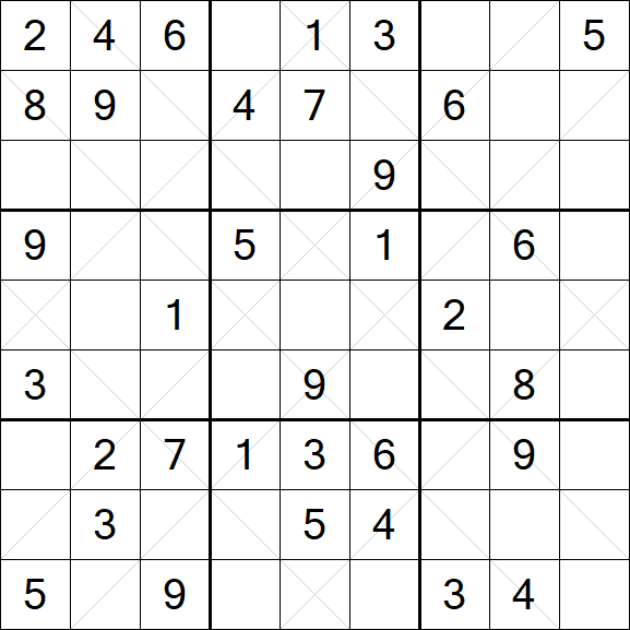 Argyle Sudoku - Medium