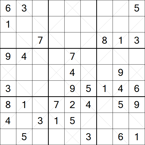 Argyle Sudoku - Medium