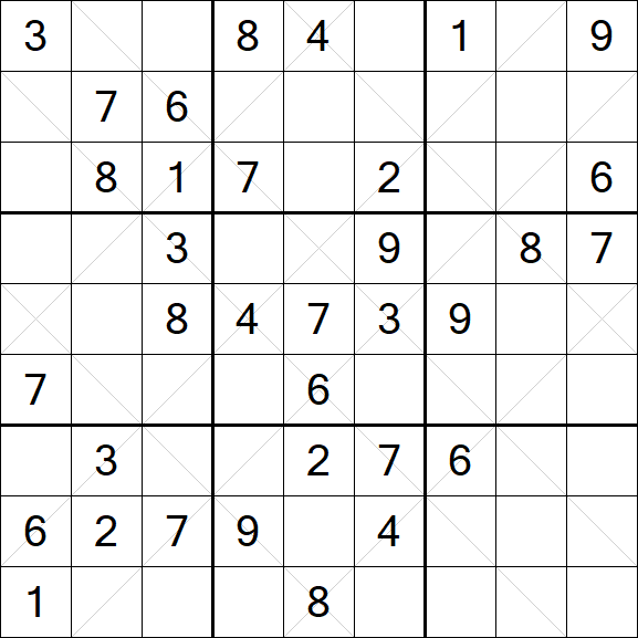 Argyle Sudoku - Medium