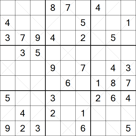Argyle Sudoku - Medium