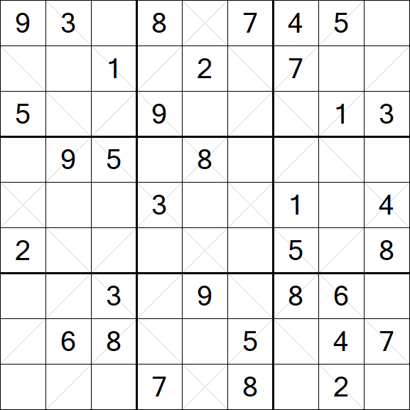 Argyle Sudoku - Medium