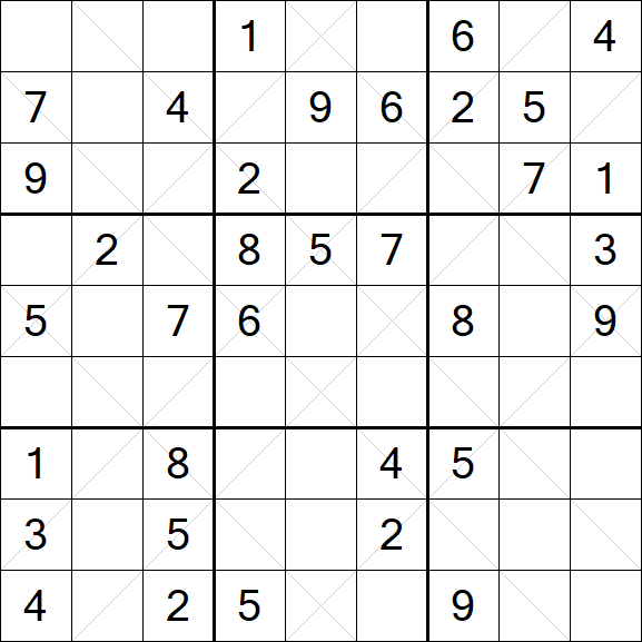 Argyle Sudoku - Medium