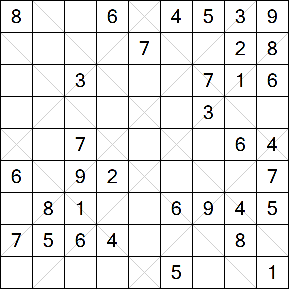 Argyle Sudoku - Medium
