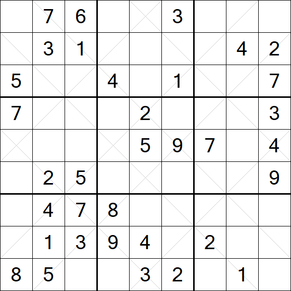 Argyle Sudoku - Medium