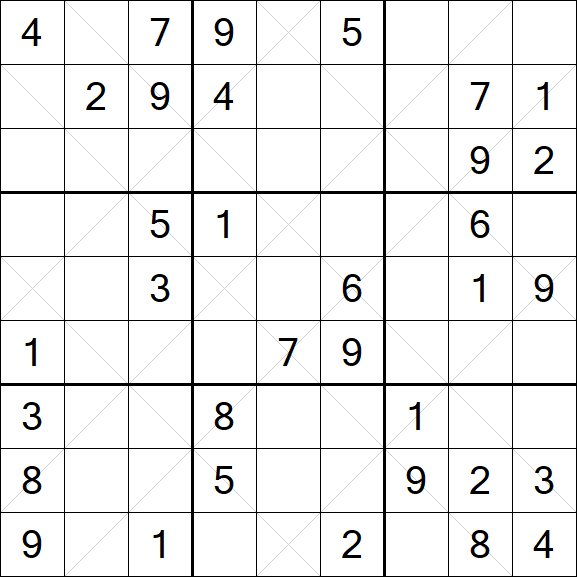 Argyle Sudoku - Medium