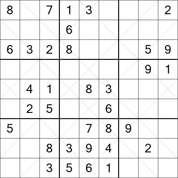 Argyle Sudoku - Medium
