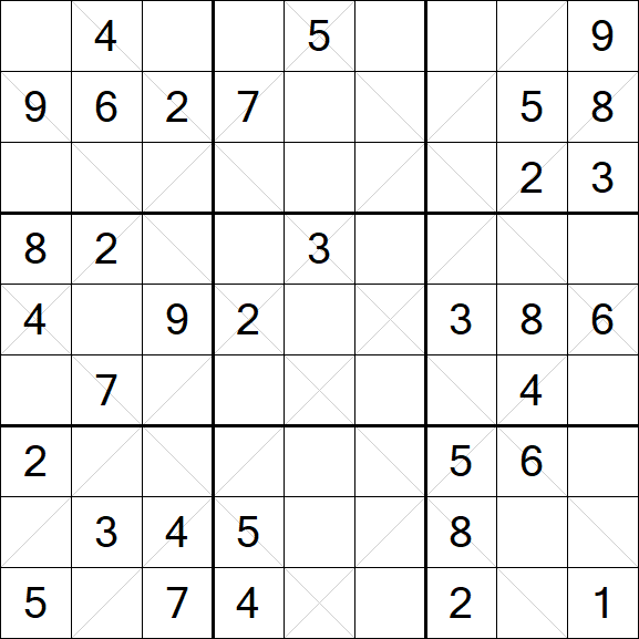 Argyle Sudoku - Medium