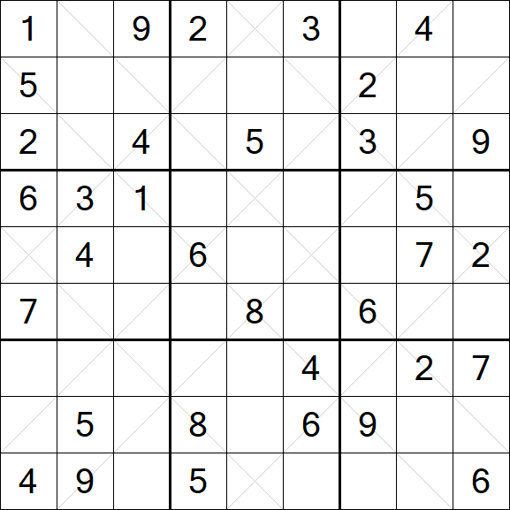 Argyle Sudoku - Medium