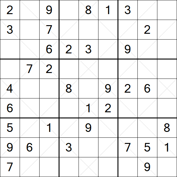 Argyle Sudoku - Medium