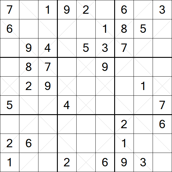 Argyle Sudoku - Medium