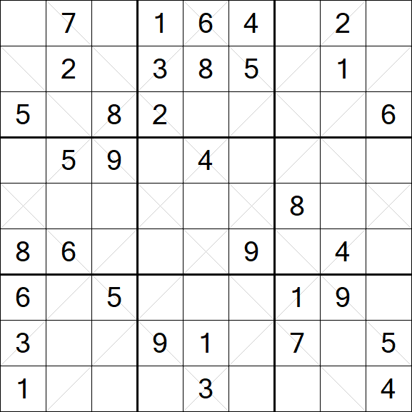 Argyle Sudoku - Medium