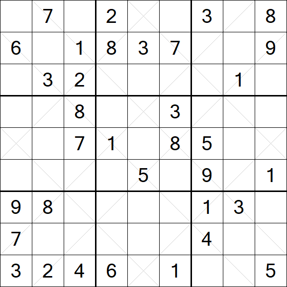 Argyle Sudoku - Medium
