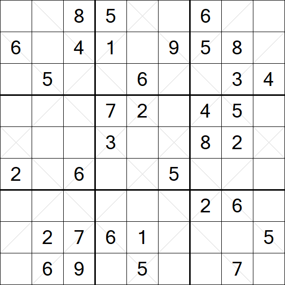 Argyle Sudoku - Medium